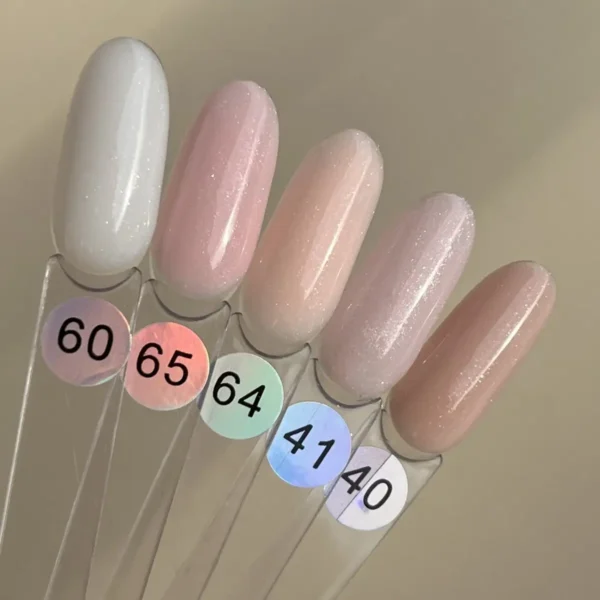 Rubber Cover base 40 “Super nude SHIMMER” 15ml - Imagen 4