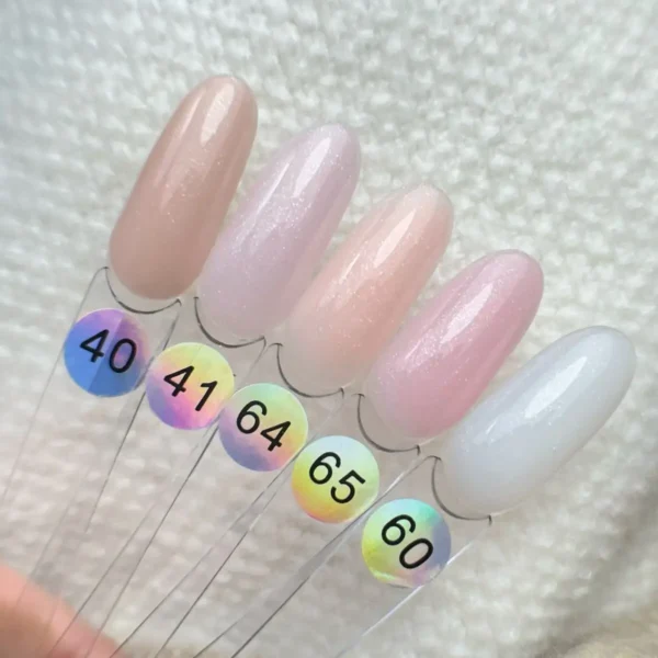 Rubber Cover base 40 “Super nude SHIMMER” 15ml - Imagen 2