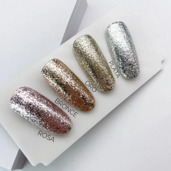 Gel Foil líquido Plata 8ml. - Imagen 3