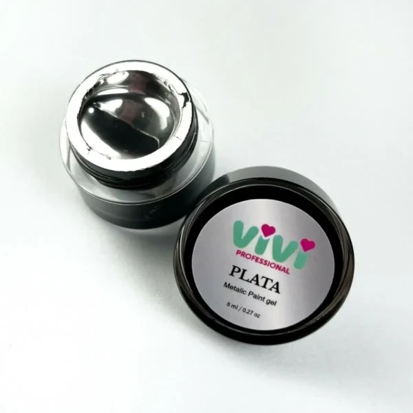 Metalic Paint gel PLATA - Imagen 2
