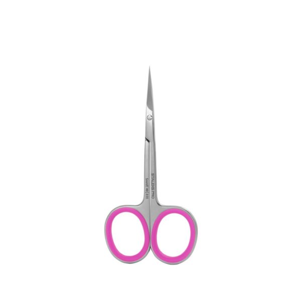 Tijeras alargada, tamaño M, de hoja curva para cutícula STALEKS SMART 40/3 - Imagen 5