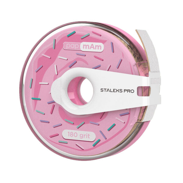 Donuts de lima desechable con recambios PAP MAM Staleks Pro Expert (6 м) blanco
